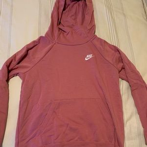 2/15$ Nike women's funnel-neck fleece pullover hoodie